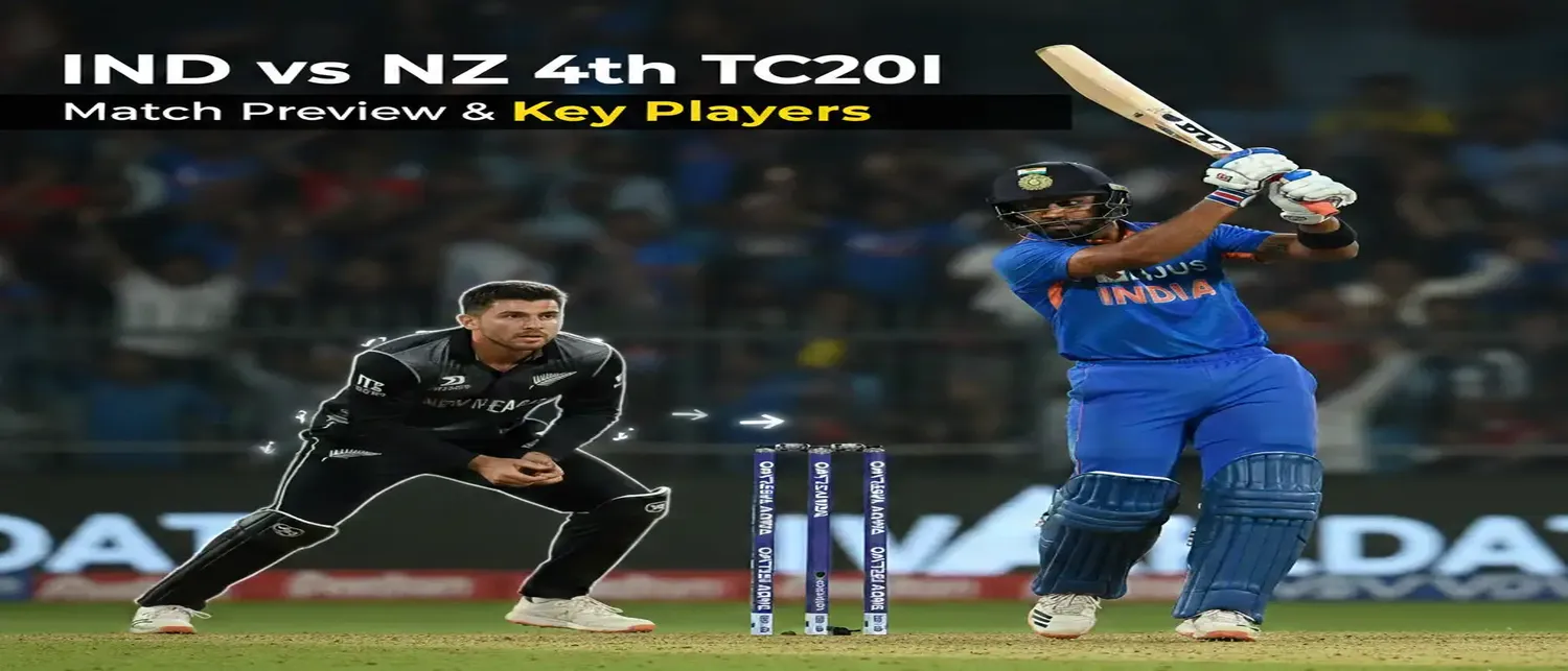 IND vs NZ 4th T20I Today, January 28 2026: Match Preview, Prediction
