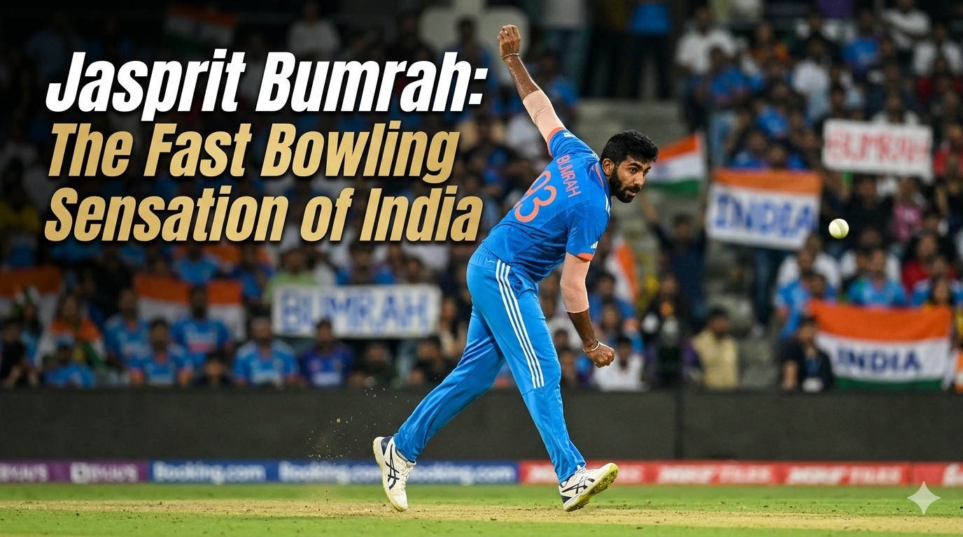 Jasprit Bumrah: The Fast Bowling Sensation of India