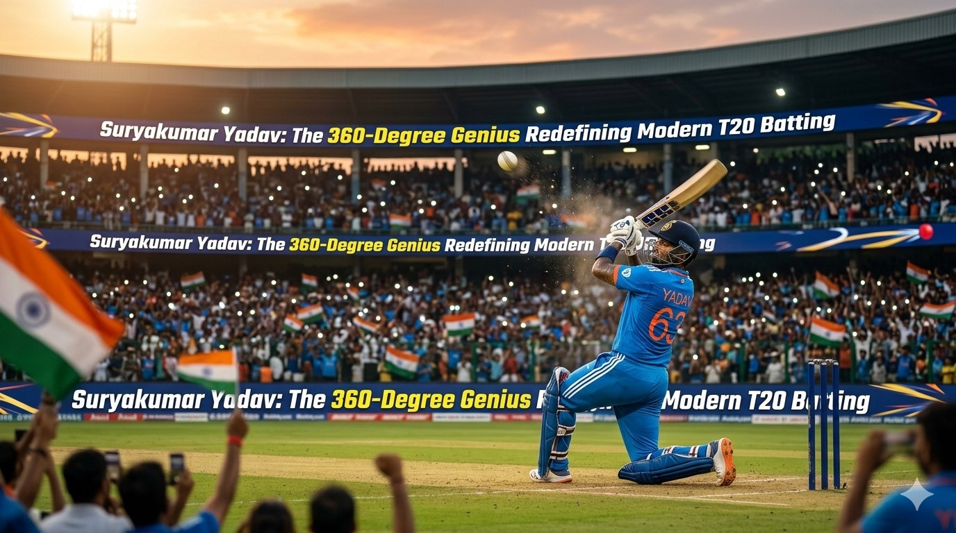 Suryakumar Yadav: The 360-Degree Genius Redefining Modern T20 Batting