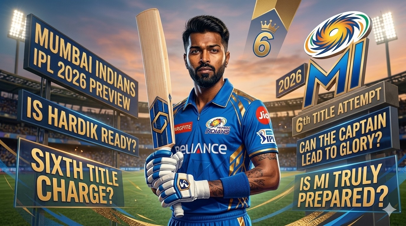 Mumbai Indians IPL 2026 Preview: Are MI Truly Ready for Their Sixth Title Charge?
